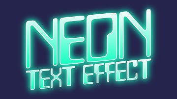 How To Easily Make A Neon Glow Text Effect (Without Photoshop)