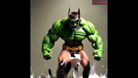 🦇➡️💚 Batwoman Transforms into Hulk! 😱 Unstoppable Power Awakens!