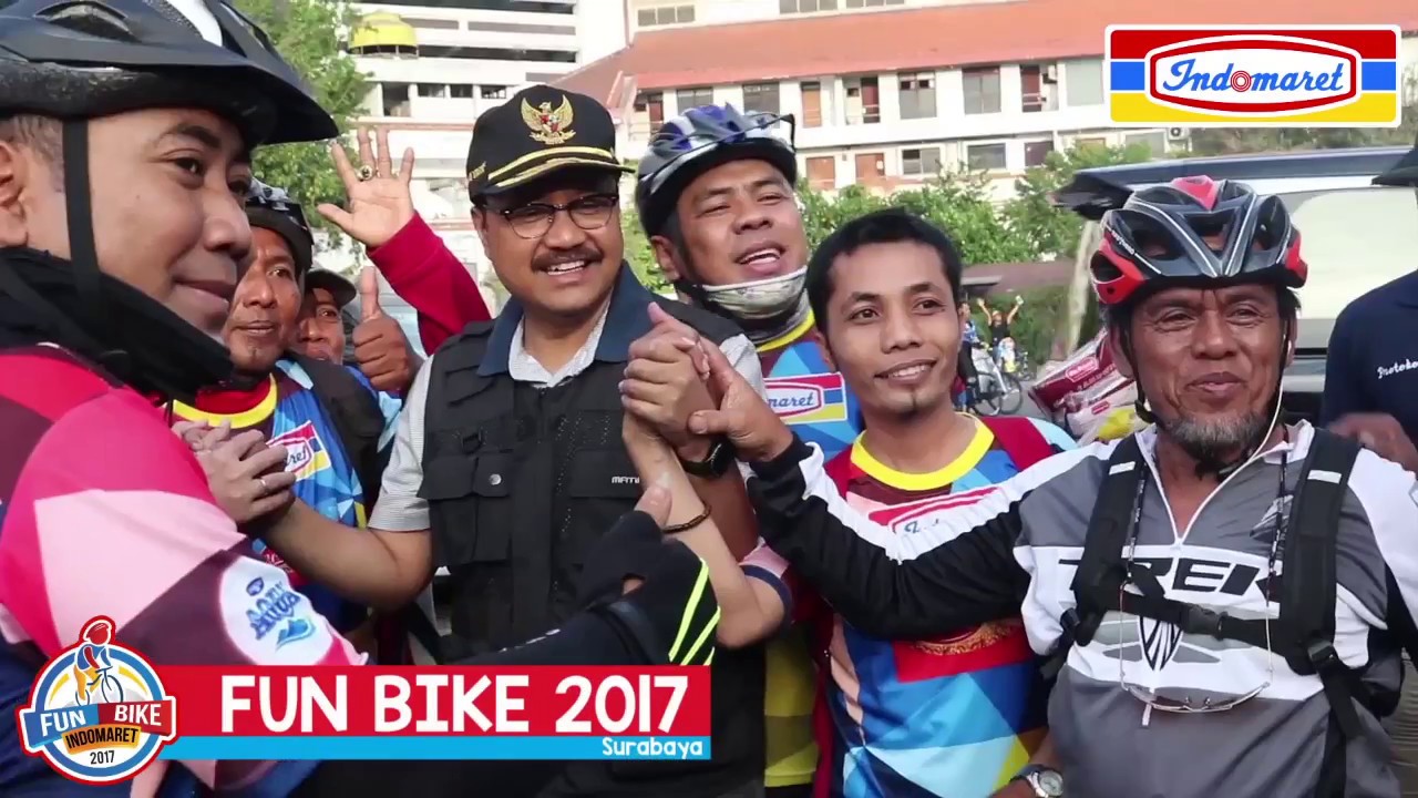 Funbike Indomaret 2022 Surabaya Palembang YouTube