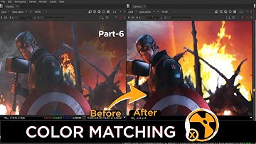 How to Match Colors After Compositing in NUKE | Color Matching