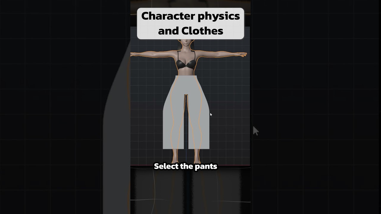 Easy sculpting Clothes In Blender!  #BlenderTutorial #3DModeling  #Blender3D #GameDev #3DArtist