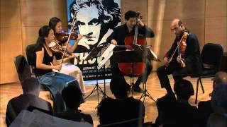 Beethoven String Quartet No. 14 in C-sharp minor, Op. 131 - Afiara Quartet (Live)