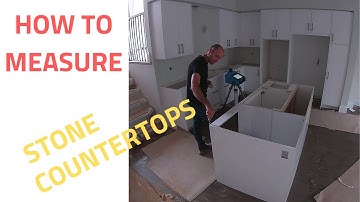 Prodim Proliner//Digital Templating a Kitchen Counter Top