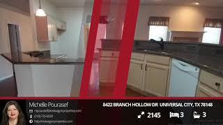 8422 BRANCH HOLLOW DR  Universal City, TX 78148 | Red Wagon Properties | Video Slideshow