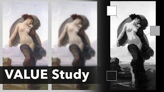 Value Study Part 1:  Figures