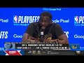 Draymond Green Postgame Interview | Golden State Warriors dominate Memphis Grizzlies 142-112