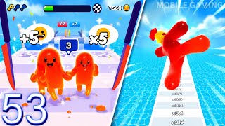 Join Blob Clash 3D — Crowd Run Forward vs Reverse Gameplay Walkthrough Part-53 | MOBILE GAMING  screenshot 3
