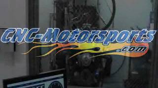 SBC 355 Spec Engine on Gas Dyno Pull