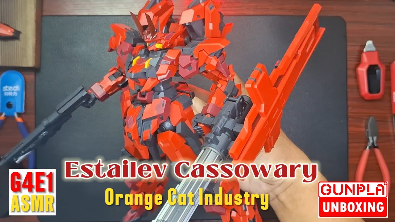 Estailev Cassowary REVIEW/ASMRBUILT/ Third Party Kit Made by Orange Cat Industry 