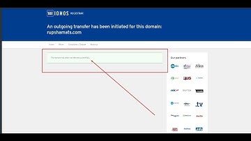 How to transfer a domain from 1&1 to Namecheap or another domain registrar ionos