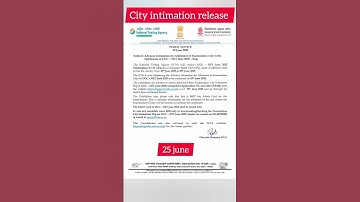 net exam city intimation release।#hindiwithricha#richajain#ugcnet#netexam#ugcnetjrf