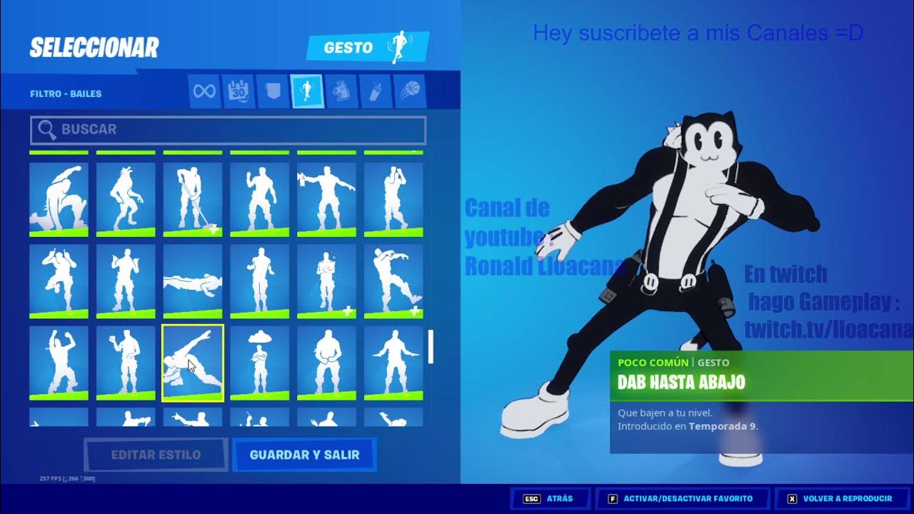 Dance Toon Meowscles Fortnite // Baile Miausculos Animado Fortnite ...