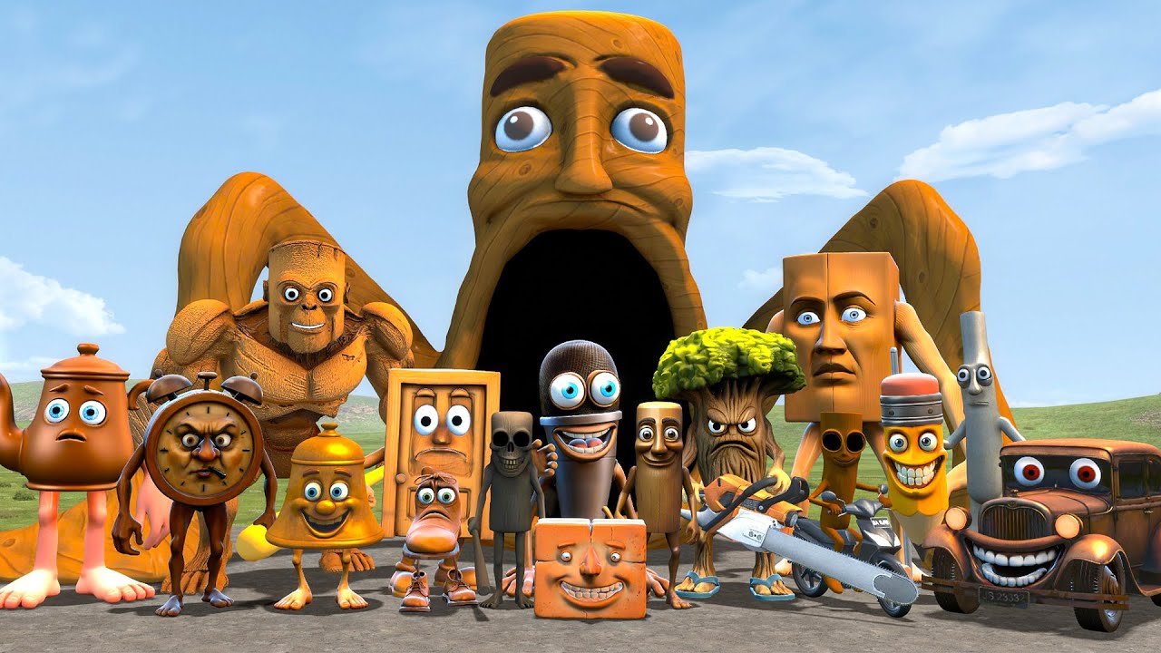 EVOLUTION OF ALL VERSIONS OF TUNG TUNG SAHUR! - Italian Brainrot Memes In Garry's Mod!