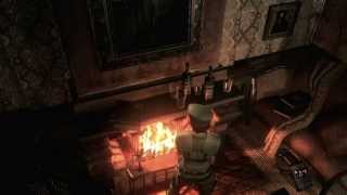 Use the "Wooden Mount" (Obtains Mansion 2F Map) Resident Evil Remastered 2015