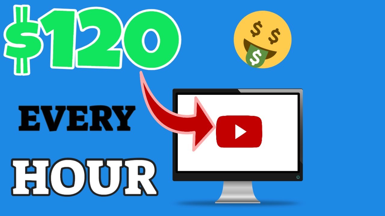 Earn $120 Every Hour Watching Youtube !!! (Get Paid To Watch Videos
