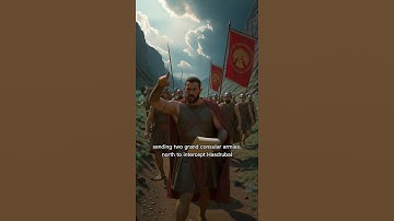 The Battle That Saved Rome – Metaurus 207 BCE #historicbattles #history #romanhistory #trajan