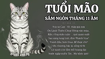 Sấm tuổi Mão tháng 11 âm #dungon #tientri #xemtuoi #12congiap #tuvi12congiap  #kinhdichj 
