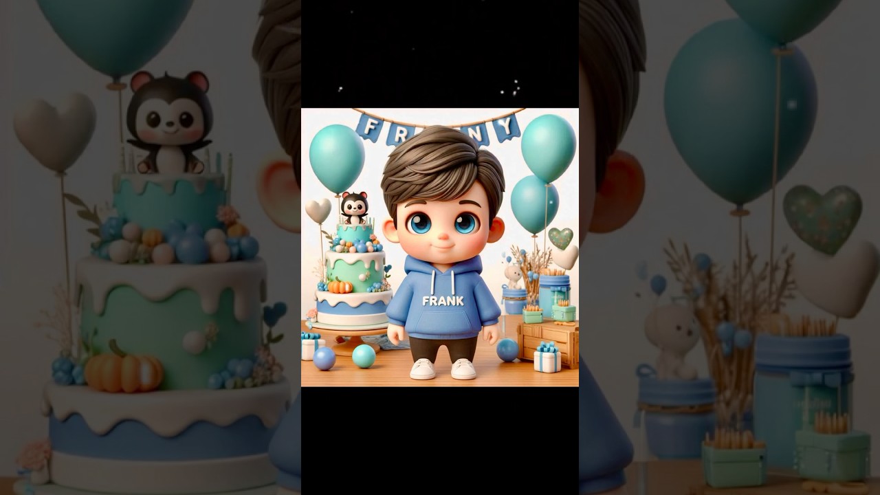 Funny Happy Birthday Frank Song (happy birthday song for kids)