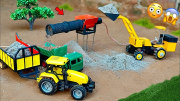 diy tractor Soil Seeder Machine | diy tractor JCB | tractor loading | water pump | @TechCreatorsOfficial