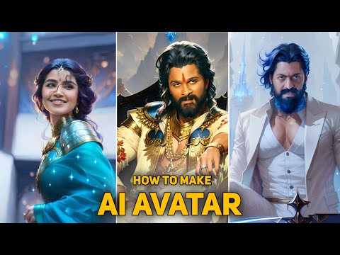 How To Make Ai Avatar Photo Editing in Telugu Trending Editing Instagram