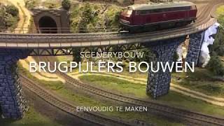 How To Build Bridge Pillars - Wie Man Brückenpfeiler Baut - Brugpijlers Bouwen