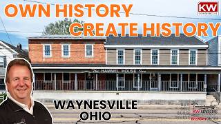 Historic Hammel House | 121 S Main St, Waynesville, OH 45068 | Iconic Commercial Opportunity Airbnb