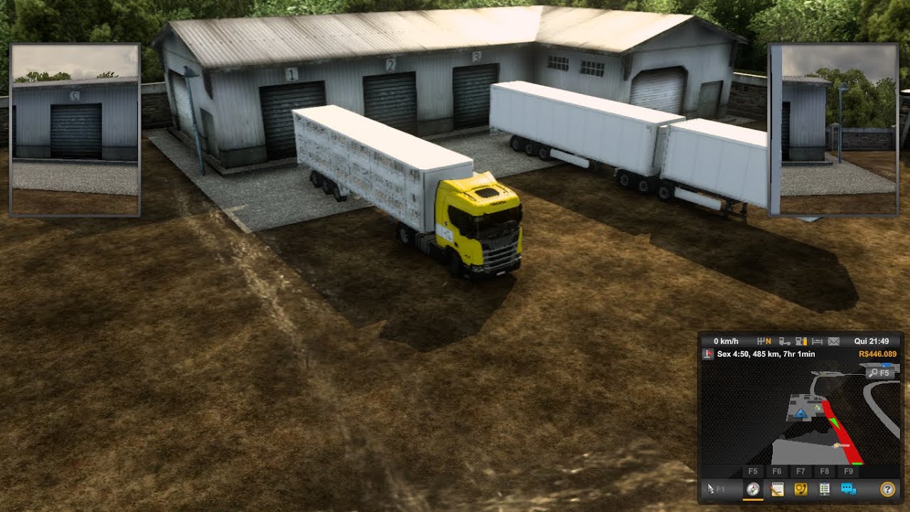 Transportamos Gado de Uberlândia a São Carlos - Euro Truck Simulator 2 Dessa Vez Fomos Conscientes