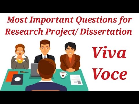 research viva questions