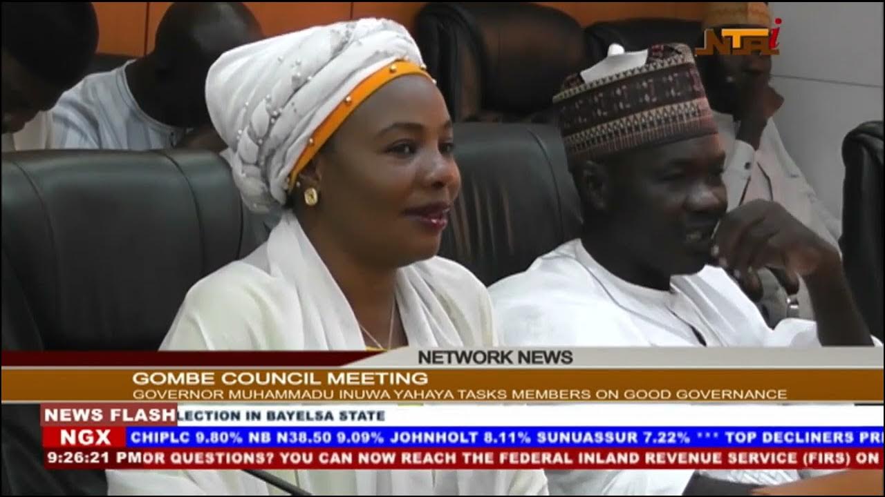 Gombe: Gov Inuwa Inaugurates State Executive Council
