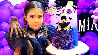 La Magia del Cumpleaños de Mia: Celebración del 6 Cumpleaños estilo Wednesday by Nastya Artem Mia ESP 5,916,002 views 10 months ago 4 minutes, 1 second