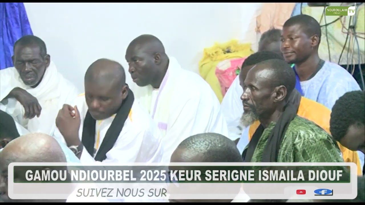 Gamou 2025 Discoure Serigne Ismaila Diouf Nouroulah à Ndiourbel