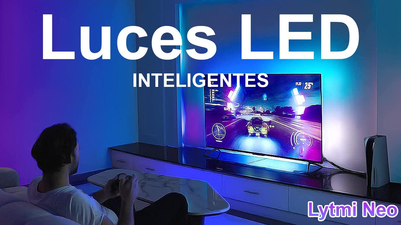 LUCES LED QUE CAMBIAN DE COLOR CON LA IMAGEN DE TU PANTALLA - Lytmi Neo  Sync Box Kit - HDMI 2.0 