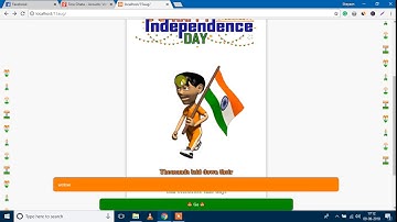 Independence day Fingerprint wishing Script | 15 August PHP script download