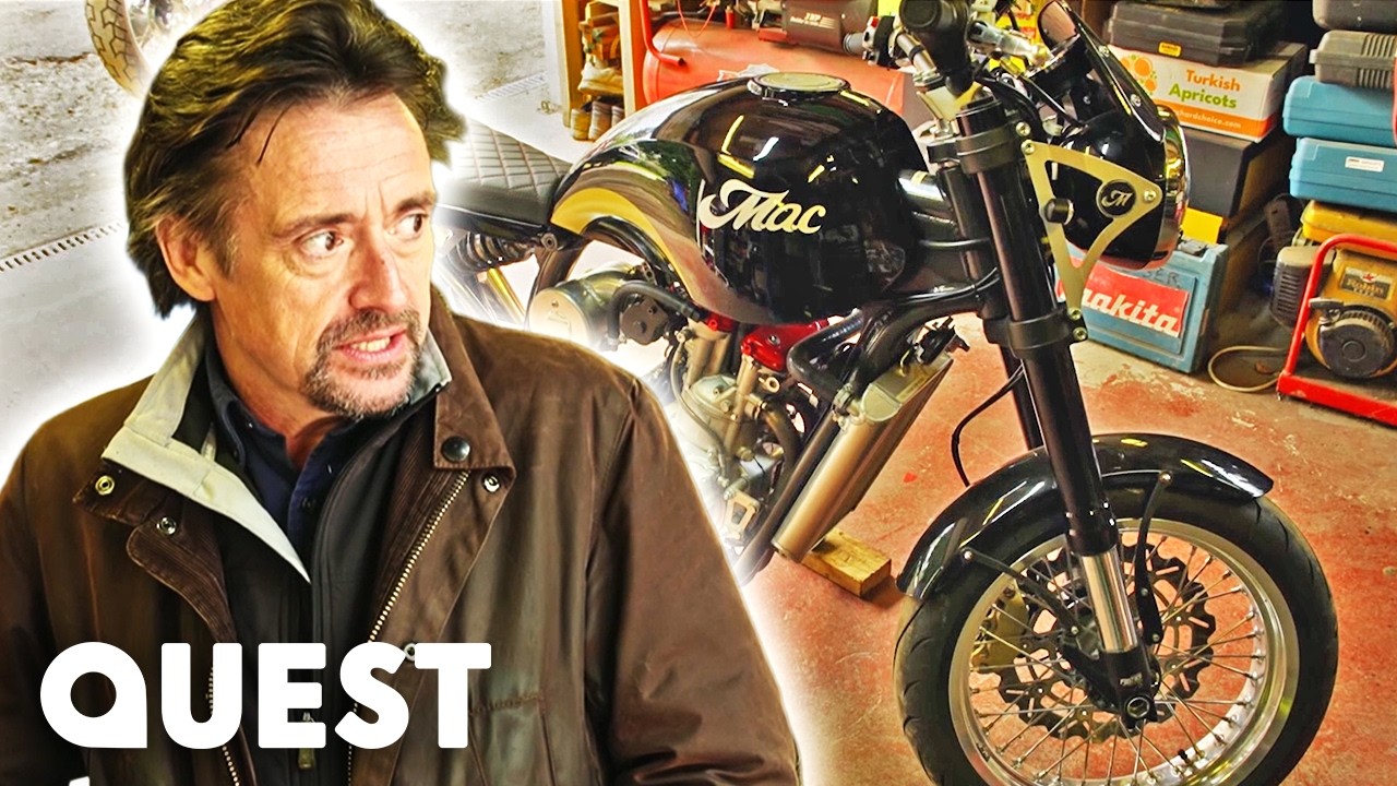 Richard Hammond Explores The Risks Of Starting A New Motorcycle Company | Richard Hammond's Workshop