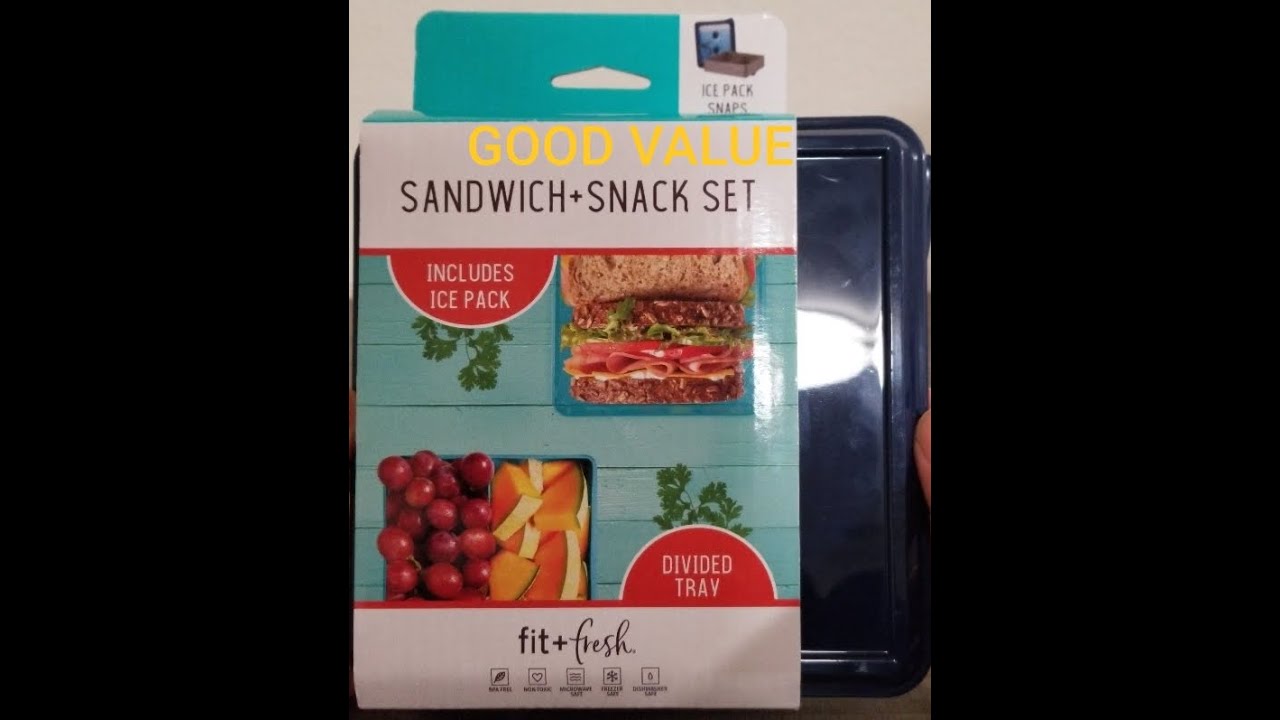 Fit & Fresh Sandwich Container Overview