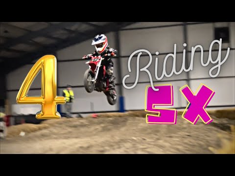 Riding Supercross - explained by a 4yr old