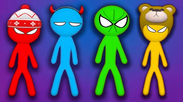 THE STICKMAN MINI GAMES TOURNAMENT Gameplay Walkthrough STICKMAN PARTY Android Game