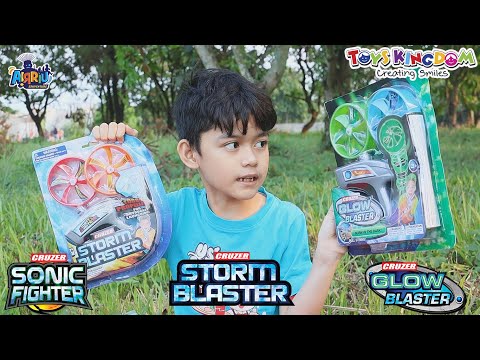 AIRRIU BELI MAINAN STORM BLASTER, SONIC FIGHTER DAN GLOW BLASTER