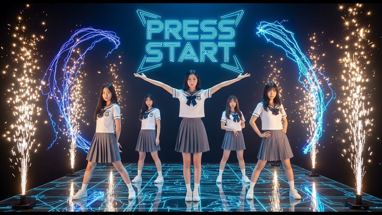 【Press Start Again】💛 Synth-driven & Retro-futuristic｜Electronic Instrumental / Nostalgic & Immersive