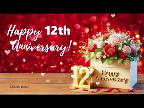 Happy 12th Wedding
