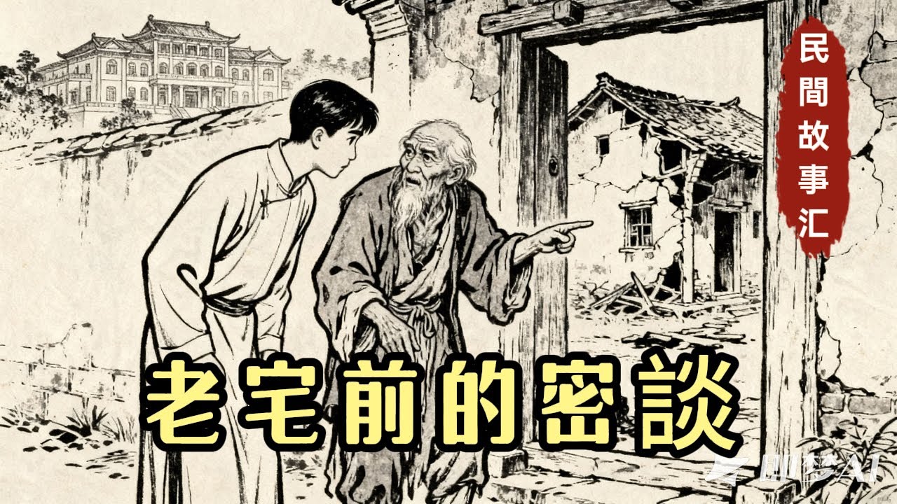 男子心善施捨，乞丐讓他分家時只要破祖屋。三天後小夥：多謝高人指點「民間故事匯」#民間故事