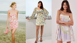 Floral dresses | Best Floral Dresses Designs | Trendy Summer Floral Dresses | @GlamourGround