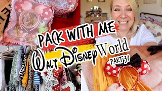 PACK WITH ME FOR WALT DISNEY WORLD! Plus Size Outfits, What To Pack Tips & More!