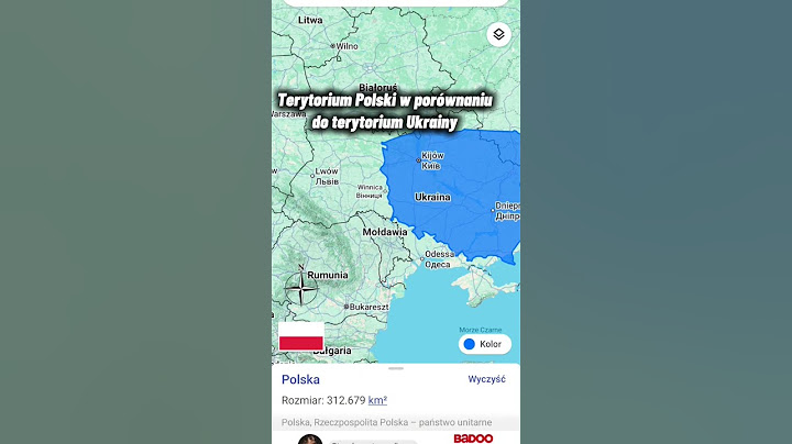Terytorium Polski w porównaniu z terytorium Ukrainy #poland #polska #ukraina #ukraine #shorts