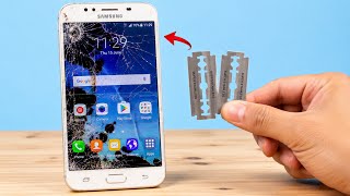 The Razor Blade Trick That Fixed My Phone Screen in Seconds