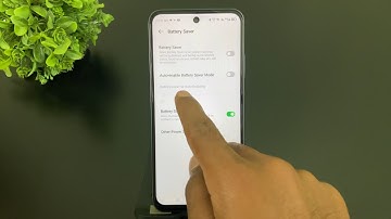 Infinix Note 30 me Auto enable Battery Saver Mode on off kaise kare