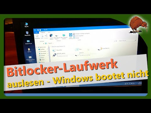 Windows bootet nicht mehr - Daten von Bitlocker Laufwerk auslesen