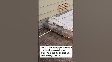 How To Fix Erosion Under Concrete Slab #shorts