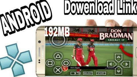 [192MB] Download DON BRADMAN CRICKET 17 FOR ANDROID I DBC 17 Real Mod 192MB