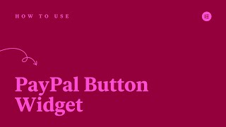 How to Use the PayPal Button Widget in Elementor Pro screenshot 1